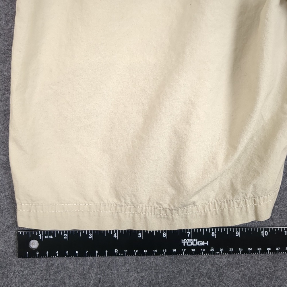 Columbia Mens Shorts Size 34W 10L Beige Flat Front Casual Outdoor - Picture 9 of 14